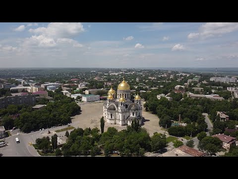 DJI Mini 2. Новочеркасск. Город на холме