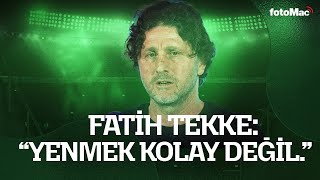 Fatih Tekke: