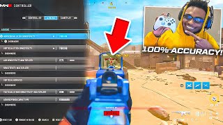 How to ABUSE Aim Assist + Best Controller Settings in Modern Warfare 3! (MW3 Best Settings PS5/XBOX)