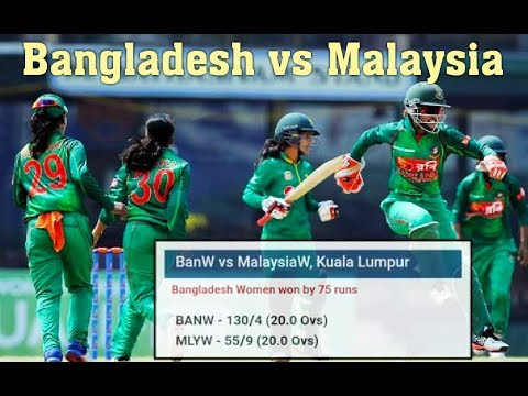 Malaysia women vs bangladesh women