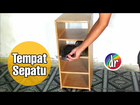  Cara  Membuat  Tempat Sepatu  Keren dari  kardus  YouTube