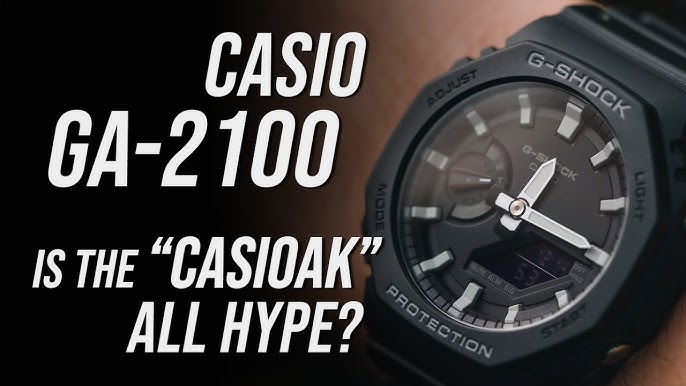 The YouTube GA-2100RC-1A G-Shock Unboxing Rust Casio -