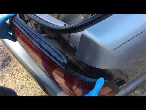 Lexus ES300 Tail Light Removal and Bulb Swap/Sizes