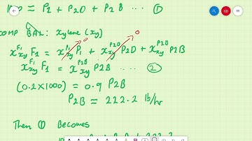 Material Balances involving multiple units without Chemical reactions (Separation) Part 2