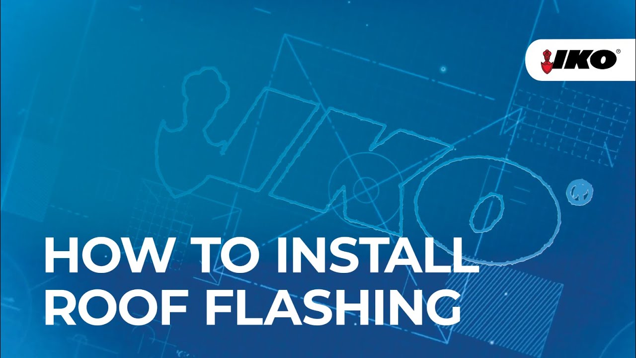 How to Install Roof Flashing IKO Blueprint for Roofing YouTube