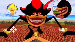 I Became Sonic Super and Sonic Tapes Shadow Me in the MAZE! 😱 | Garry’s Mod !!!