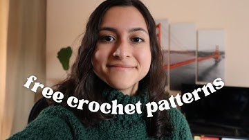 10 free crochet patterns
