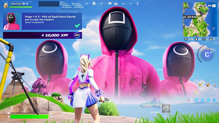 The SQUID GAME Update in Fortnite SEASON 3! (Squid Game MAP)