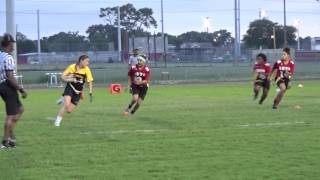 Jessica Taylor, Steinbrenner Flag Football, mad scramble - 4/9/2015