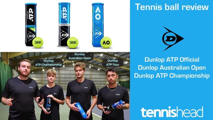 Dunlop tennis grows ball portfolio with 3 additional ATP tournaments -  Tennishead