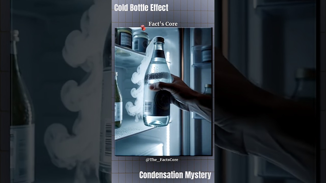 Why Bottles Form Water Drops 