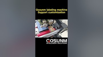 Automatic flat labeling machine,Coding and automatic labeling operation(2023)