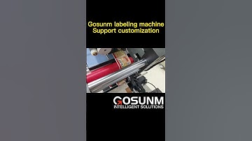 Automatic flat labeling machine,Coding and automatic labeling operation(2023)