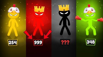 Stickman Party - Tournament Mode 1234 Player Random | Gameplay Walkthrough Part 97 MiniGames Update