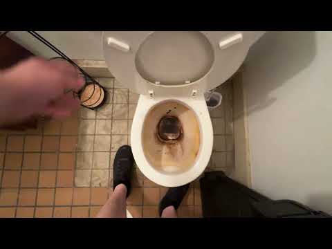 🚽 Bathroom Tour: Older Toilets at an Abandoned School