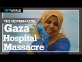 Hundreds killed in an Israeli attack on a hospital in Gaza