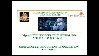 Introduction to Application software by Ms Pavitra Akki B Ed 1st semester screenshot 4
