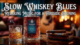 Slow Whiskey Blues ~ Deep Gravelly Voice ~ Crying Slide Guitar Midnight Blues Mix 74 BPM 4K
