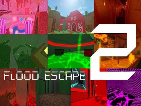 Roblox Flood Escape 2 Test Map Multiplayer Compilation 10 - flood escape 2 update player titles updated secret room more roblox