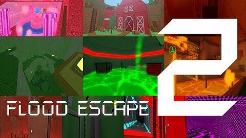 Roblox Flood Escape 2 (Test Map) - Multiplayer Compilation 10
