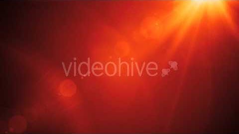Lens Flares Moving on Deep Red Background Seamless Loop