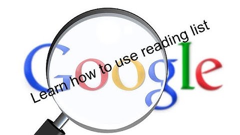 How to use the reading list | Chrome hacks | TheLinuxer