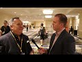 Josh Mankiewicz from Dateline chats with Nate Eaton at CrimeCon