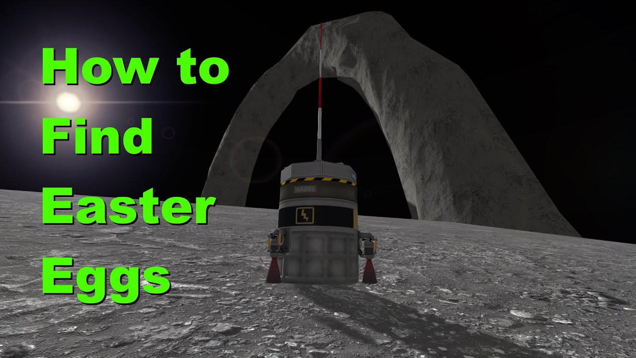 How to Find Easter Eggs and Anomalies in KSP - YouTube