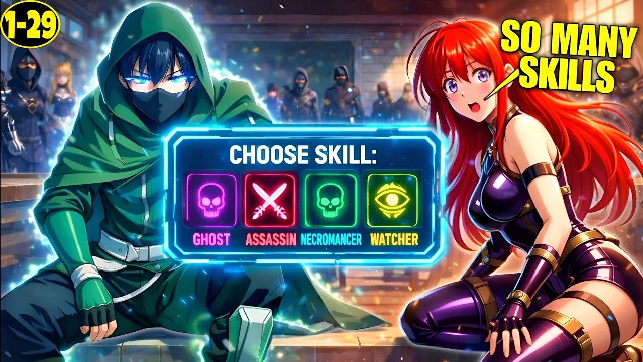 (1-29)He Becomes An Unstoppable Ghost King With Multiple Skills To Avenge His Family - Manhwa Recap