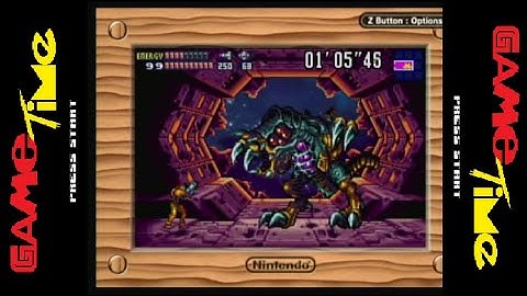 Metroid Fusion Game Boy Advance Final Boss w/GameTime