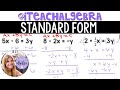Understanding Standard Form and Linear Equations