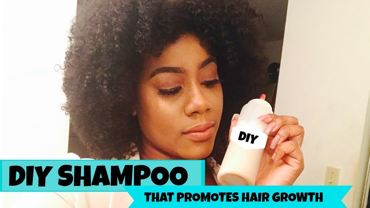 Diy Shampoo That Will Promote Natural Hair Growth Step By Step Youtube