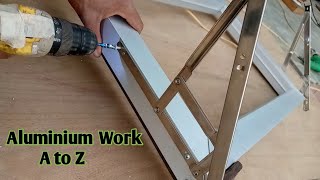 Aluminium Glass Partition How To Make Aluminium Glass Door In Terracealuminium 