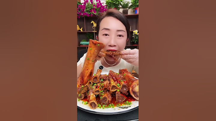 Beef bone marrow tasting show, 쇠고기 뼈수수 시식 쇼| LIN VLOG먹방 #4706