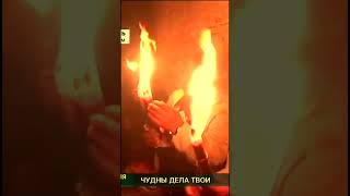 Репортаж ТВ-Украина из Иерусалима. Священник Самвел Агоян о чуде. Благодатный огонь и спички