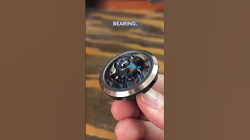 “THE MANTIS” - GERMAN PRECISION SPINNING TOP | #SpinningTopTom #hobby #art