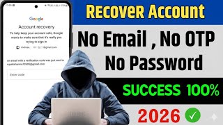 Old Email Account Recovery How To Recover Gmail Account How To Recovery Google Account