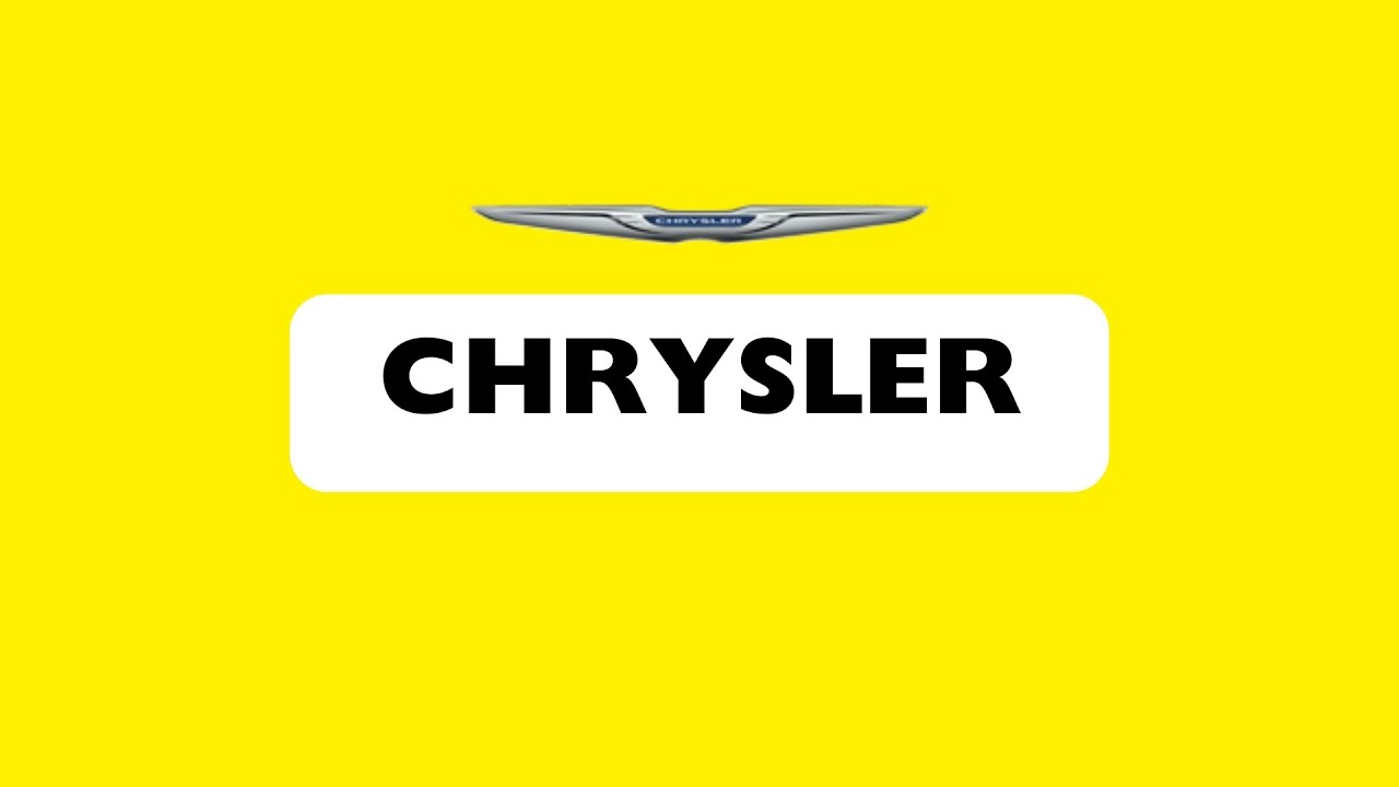 How to Pronounce Chrysler (Correctly) YouTube