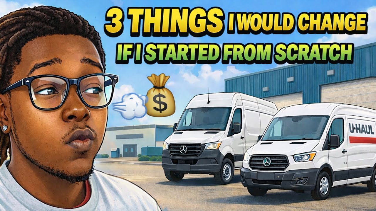 3 Things I Would Do Differently | Cargo Van Business - YouTube