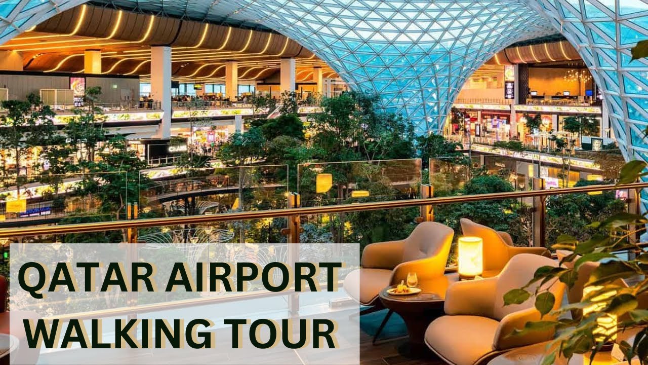 Luxury Walks Qatar Airport 2023 YouTube