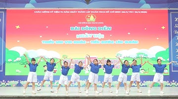 Đồng diễn Ngày Hội Thiếu nhi vui khỏe   Tiến Bước lên Đoàn