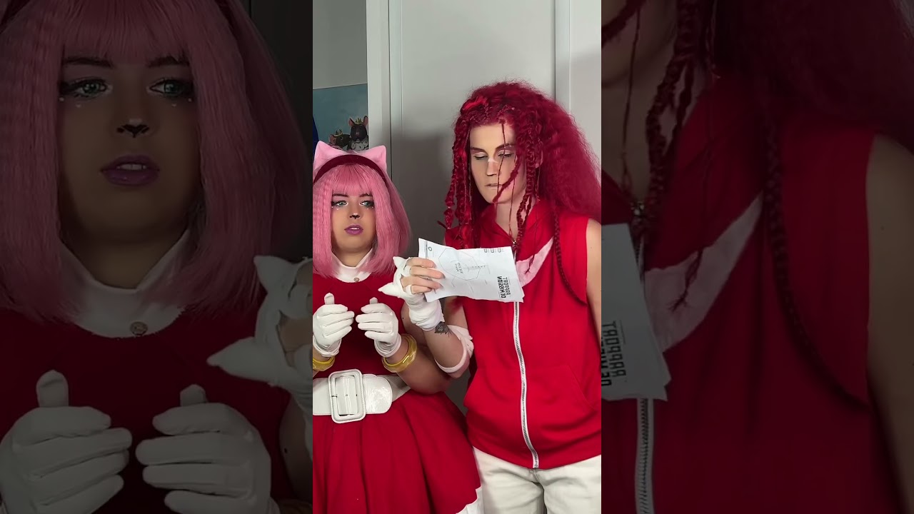 Knuckles dans Sonic Boom c’est quelque chose 😆 #sonic #cosplay