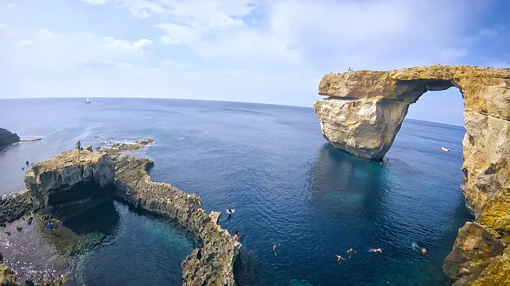 Malta: The Azure Window (Recently Before Collapse)