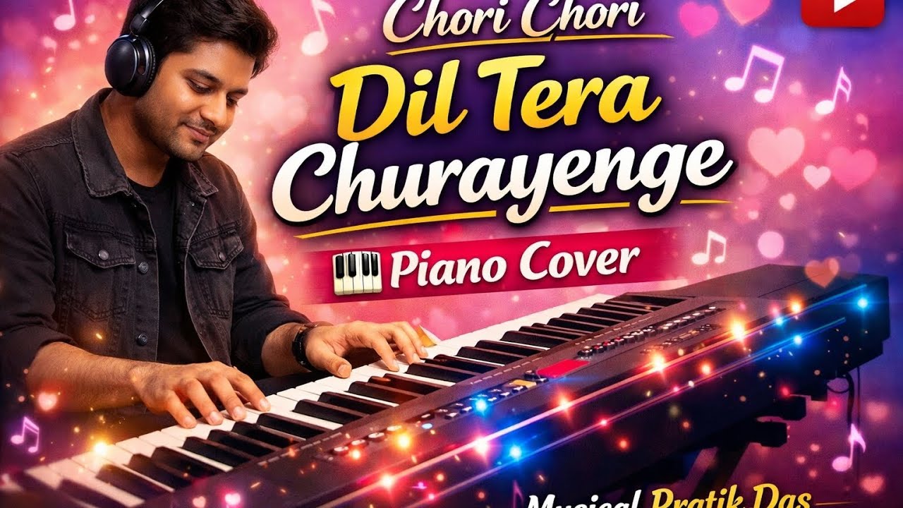 🎷😇Chori Chori Dil Tera Churayenge 🎹। Instrumental Music🎵 । Musical Pratik Das। ❤ Kumar Sanu । Live 🛑