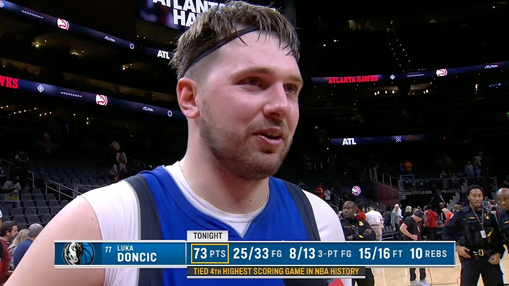 When Luka ERUPTED For 73 PTS In ATL! | Full Game