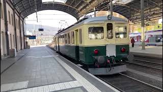 CFe2/4 101 der Sensetalbahn bei der Abfahrt in Olten