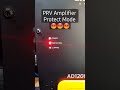 Amp Alert: PRV in Protection Mode #shorts #prvaudio #amplifier