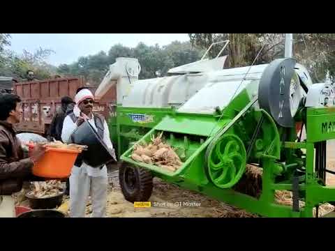 Malwa Multicrop Thresher Side Tokri Model Harda