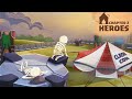 Heroes | Life &amp; Times of Larry and Peter [English Story Animation] – Clash of Clans Animated 2020