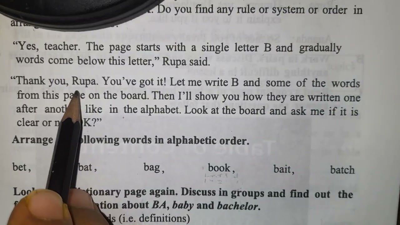 New book 2026, Class 7 unit 2, reading and meaning